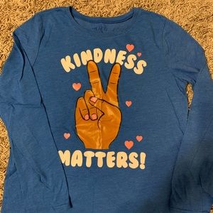 Blue kid’s shirt